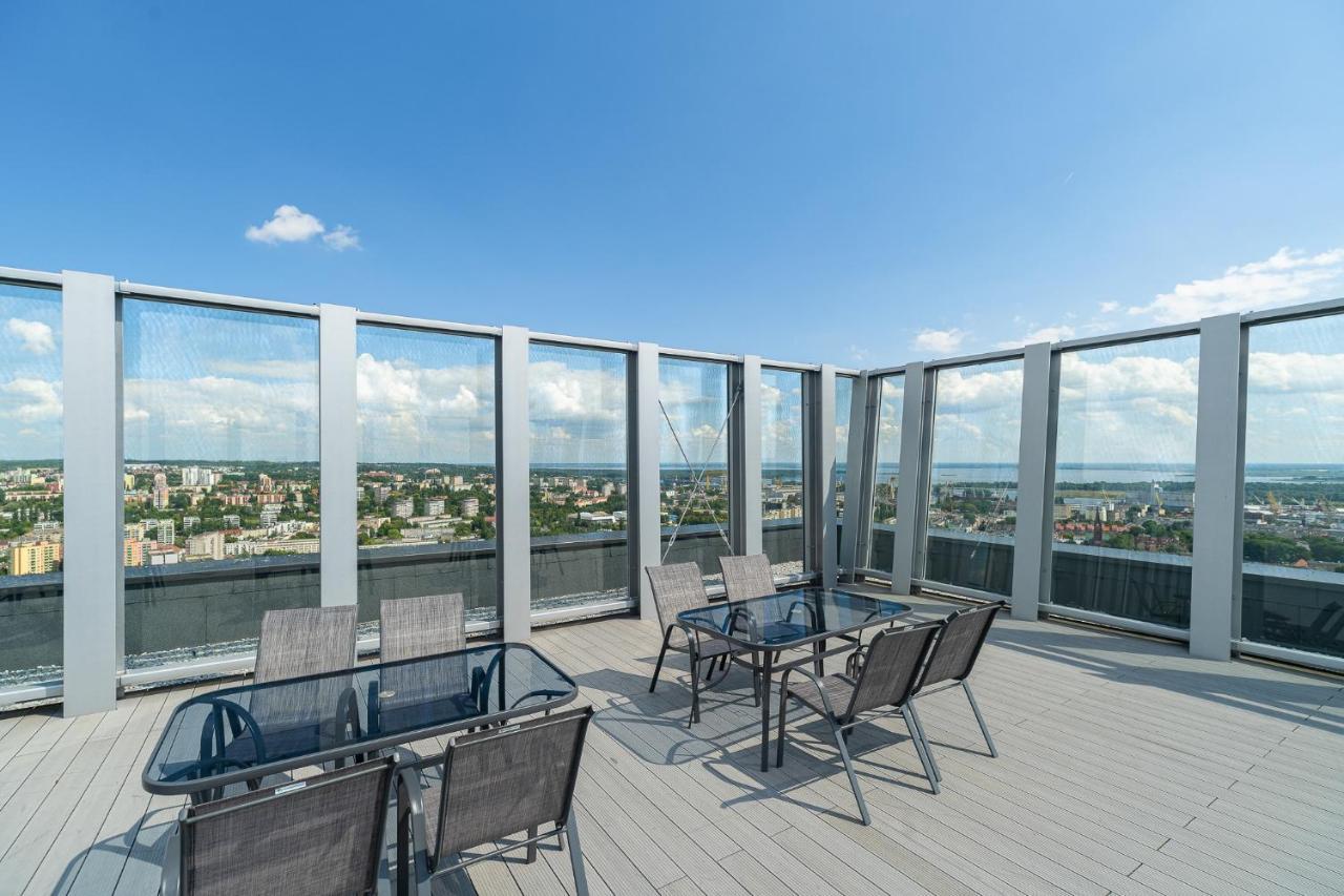 Apartament Hanza Tower 1412 Stettin Exterior foto