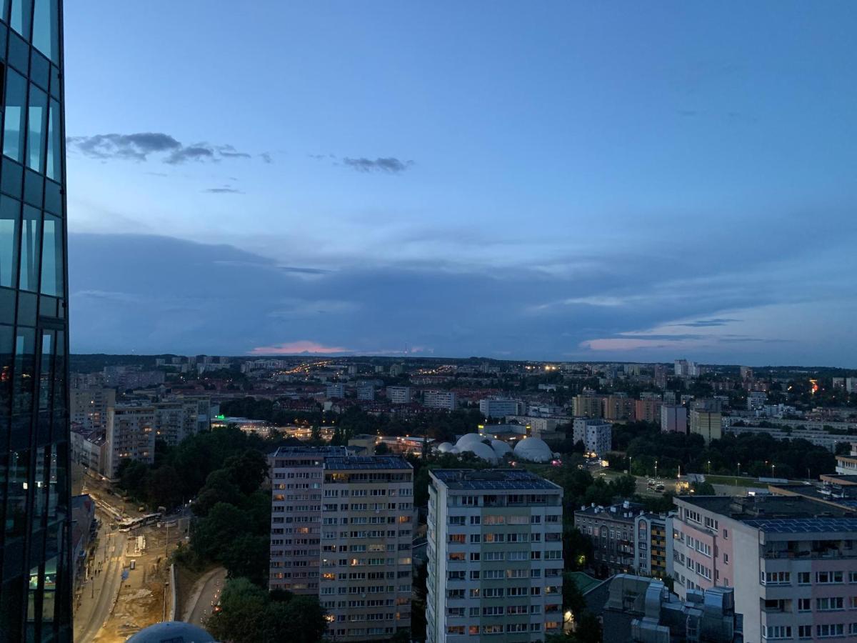 Apartament Hanza Tower 1412 Stettin Exterior foto
