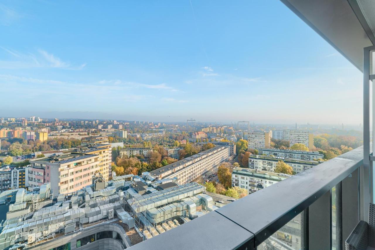 Apartament Hanza Tower 1412 Stettin Exterior foto
